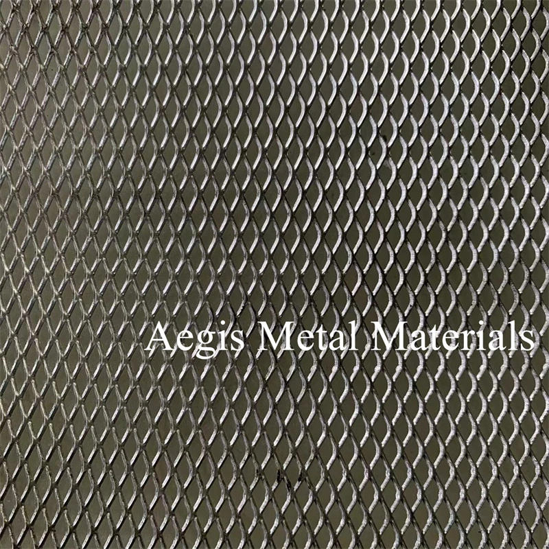 Coated Titanium Anodes Gr1 Gr2 Expanded Metal Mesh Sheet