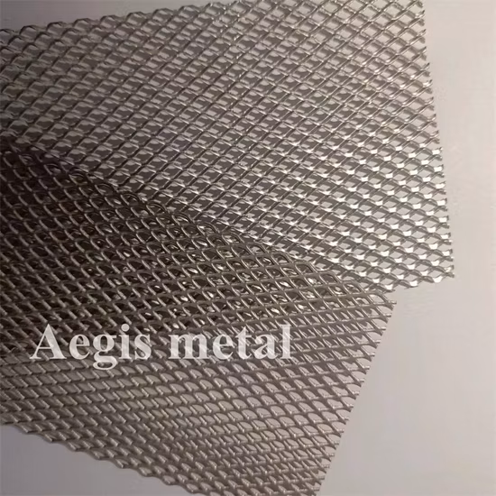 Wasserstoffkammer-Diamant-Titan-Mesh-Anodenblechplatte